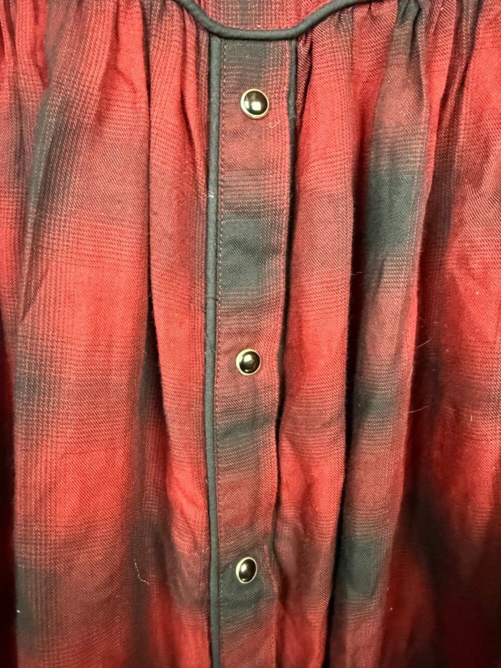 Double D Ranch Black and Red Skirt Size XS - Picture 2 of 5